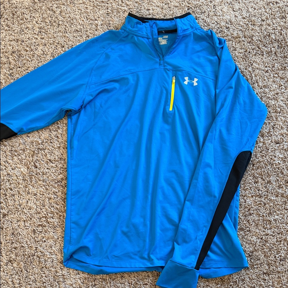 Under Armour Men's Blue Performance Long Sleeve